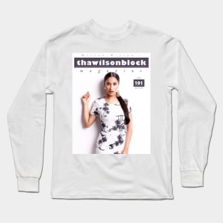 ThaWilsonBlock Magazine Issue101 Official Front Cover Long Sleeve T-Shirt